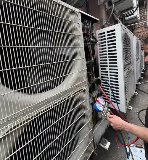 HVAC heating system installation in Brooklyn
